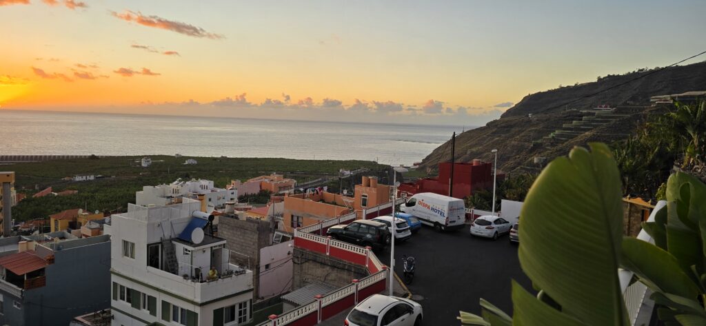 noch mal Sonnenuntergang in Tazacorte